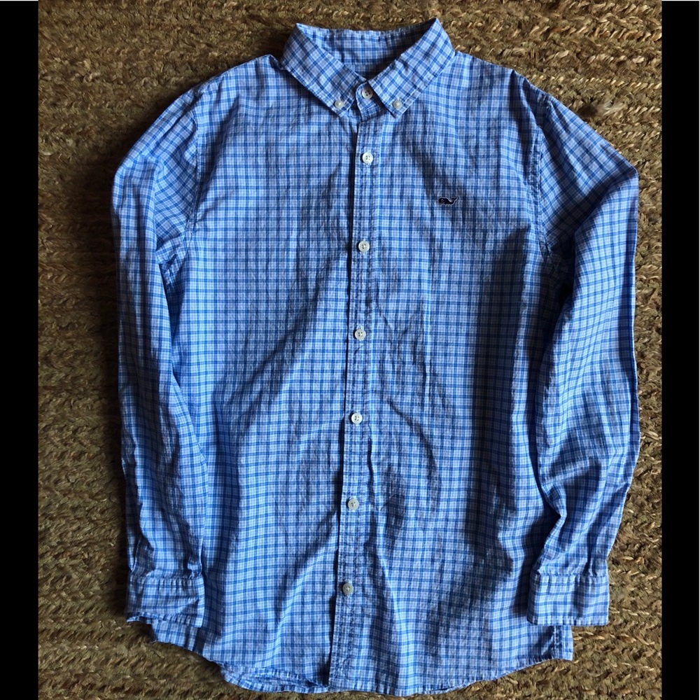 Boys’ Vineyard Vines Whale Shirt